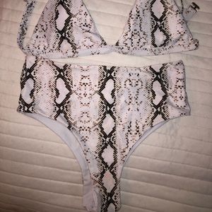 Pink Ivy high waisted bikini